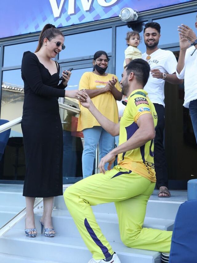 IPL 2021 : दीपक चाहर के इजहार ए मुहब्बत पर फैंस फिदा